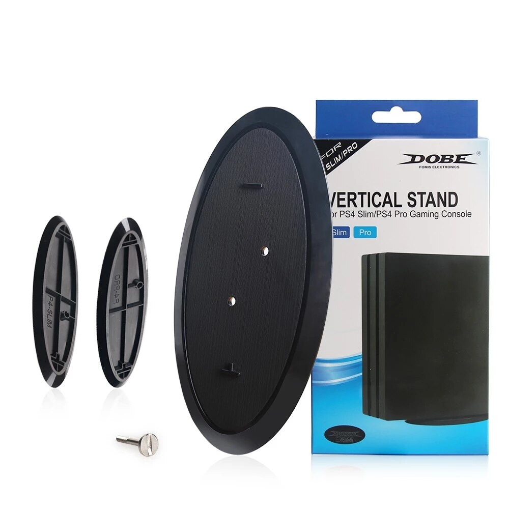 Pour Sony Playstation4 PS4 Pro/PS4 Slim Console de jeu support Vertical universel 2-en-1 Station de support Vertical