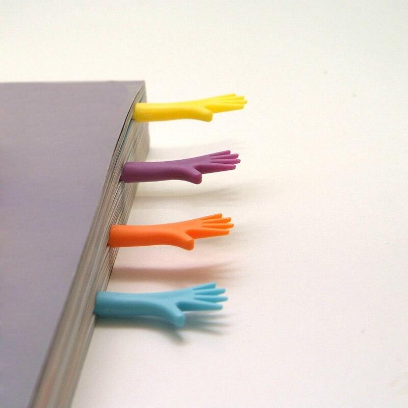 1 Sets THE BOOK Novelty Bookmark Funny Bookworm Reading