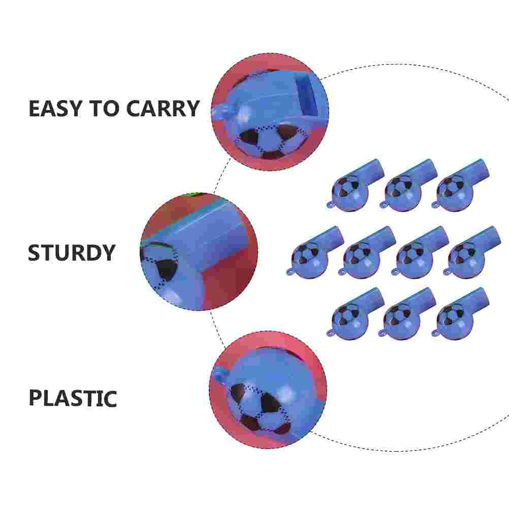 20Pcs Sport Scheidsrechter Fluitjes Professionele Plastic Fluitjes Voetbal Fluitjes