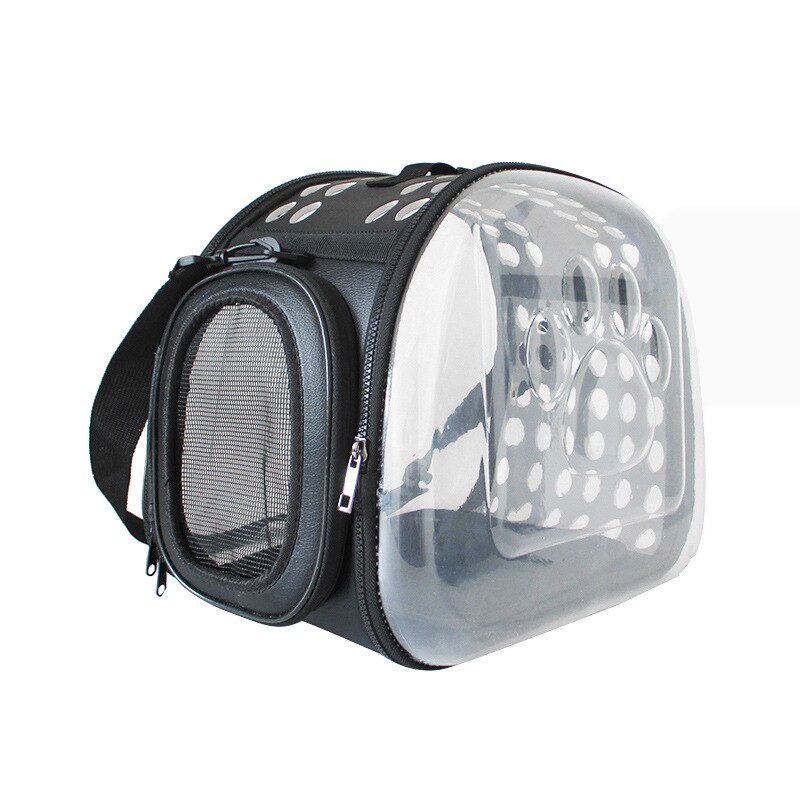 Mochila para perro y gato, bolsa de viaje para gato, bandolera doble espacio, bolsas de capsula, Gato, bolso de transporte transpirable