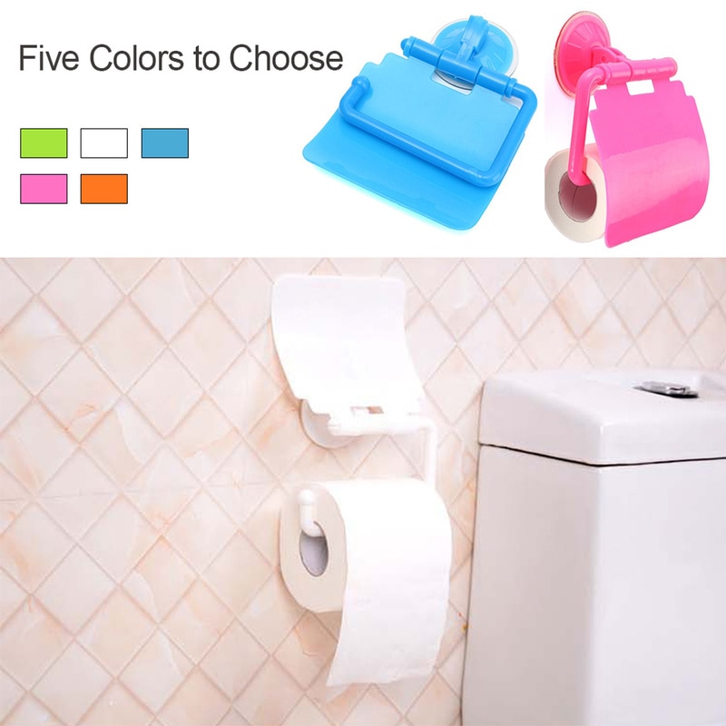 Plastic Toilet Paper Towel Paper Toilet Holder with Toilet Paper Holder Bath Accessories Dispenser Wall Mounted