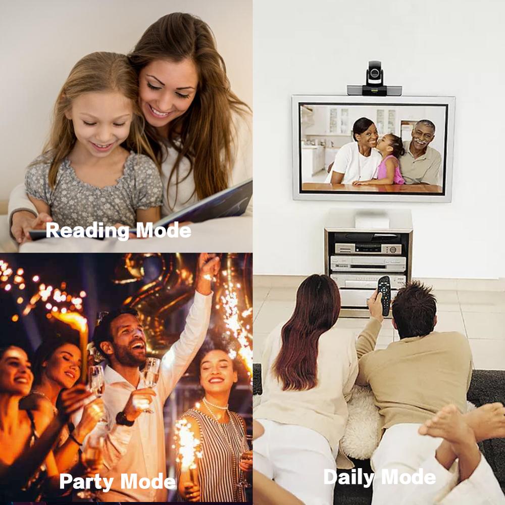 LED Ceiling Light Bluetooth RGB Smart Music Dimmable Lamp AC 220V 240V Living Room Home Decor Party 36W 40W APP Remote Control