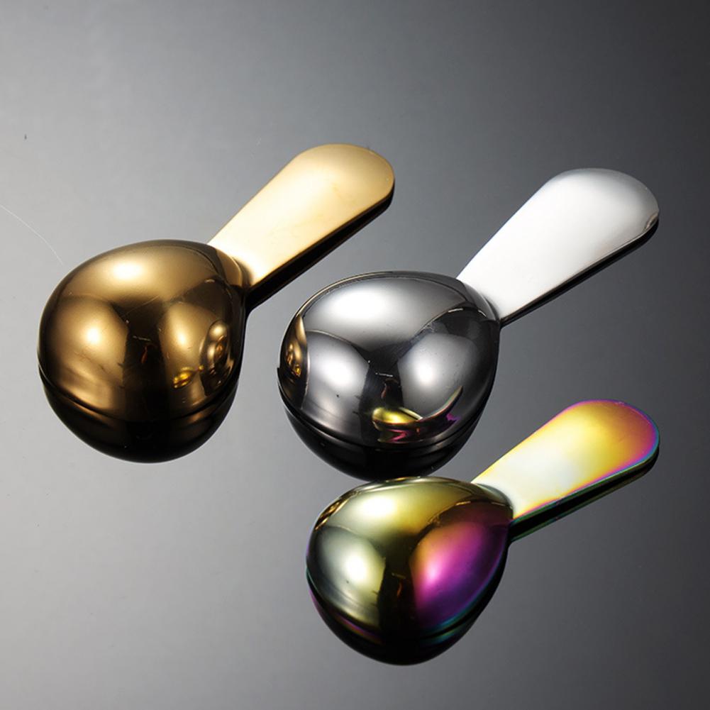 15/30ml Messlöffel Tragbare Edelstahl Sauerei Esslöffel Milchpulver Messlöffel Tee Kaffee Getreide Scoop