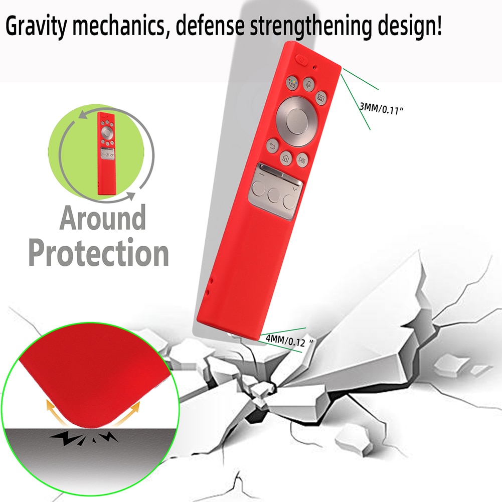 For Samsung TV BN59-01265A BN59-01271A BN59-01272A Silicone Dustproof Protective Cover Remote Control Case