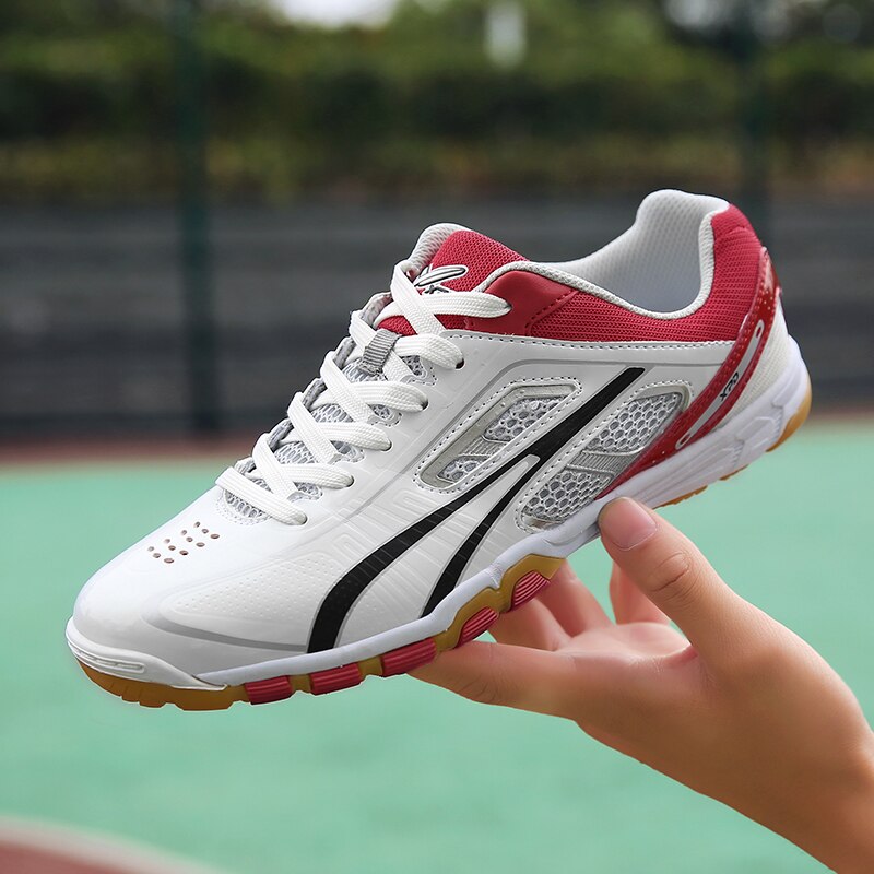 Heren Tennis Schoenen Vrouwen antislip Ademend Badminton Schoenen Unisex Sneakers Tennis slijtvaste Dames Sportschoenen mannen 45