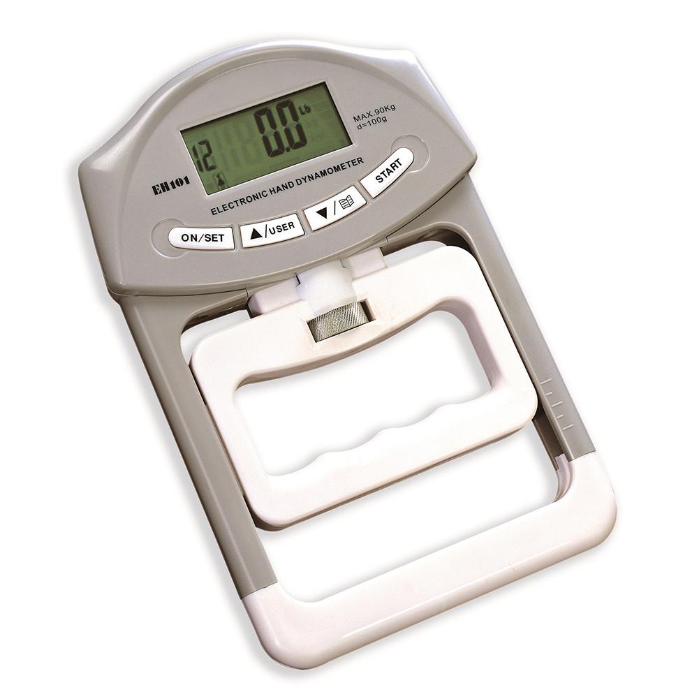 Digital Hand Dynamometer Grip Accurate Reading Strength Measurement Meter Hand Grip Power 200 Pounds/90 KG