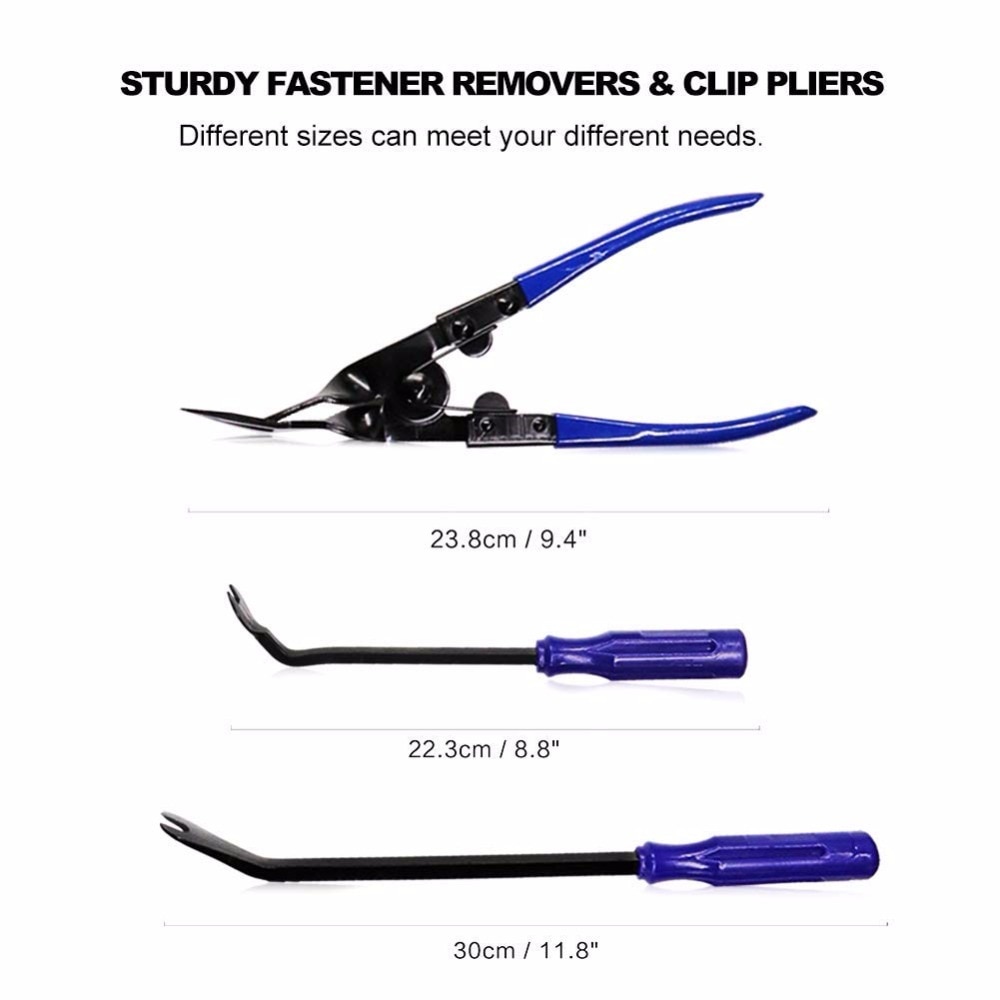 DIY Auto Car Pry Repair Tool Kit Radio Panel Interior Door Clip Panel Pry Tool Trim Dashboard Removal Opening Tool Set