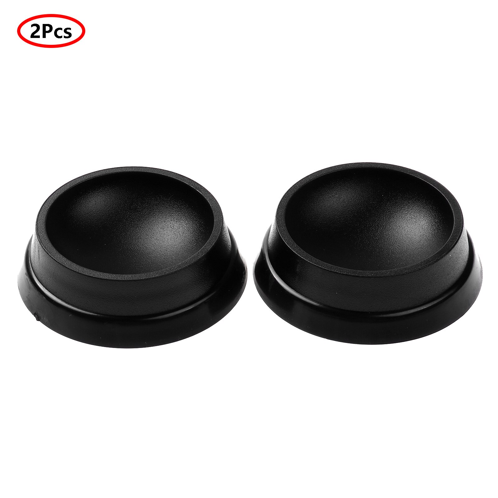 Non-slip Furniture Rubber Coasters Cups Baby Bed Carriage Caster Wheel Stoppers Floor Protector Pads Table Chair Leg Caps Covers: Default Title