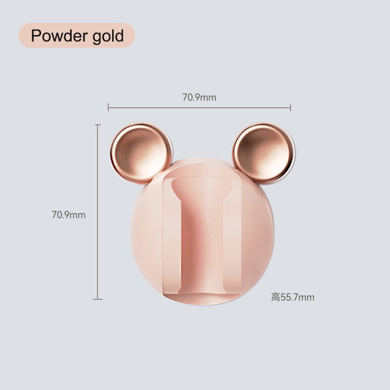 Adjustable Shower Head Holder Bathroom Wall Mounted Bracket With Sucker Household Powerful Suction Portable Shower Fixed Bracket: A01