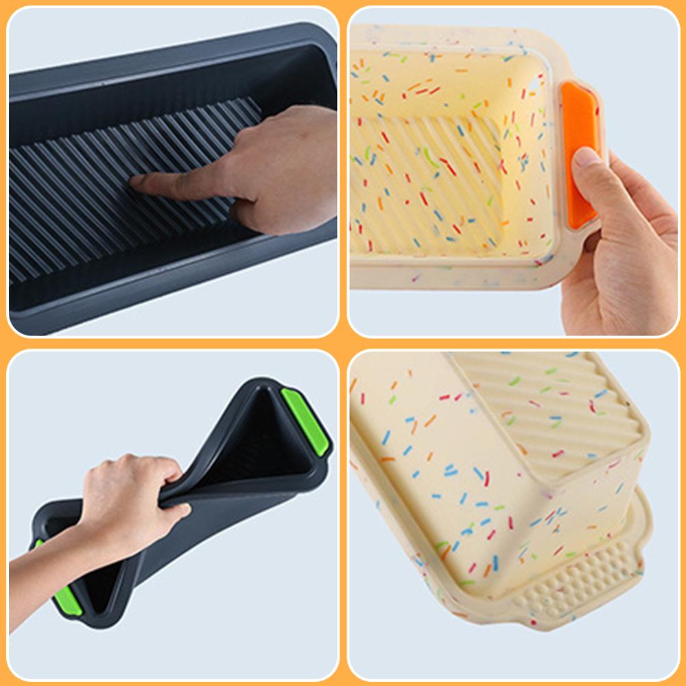 Siliconen Brood Bakvorm Cake Toast Vorm Bakken Cake Pannen Gerechten Voor Cake Bakvormen Lade Decorating Cake Tool