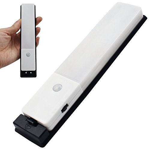 Lightinbox Oplaadbare Draadloze Led Motion Sensor Nachtlampje, Stick-On Overal Onder Kabinet Led Light W/Magneet