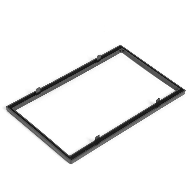 Universal 2 din bilstereo radio ram auto bil universal abs panel  mp5 spelare ram trim monteringssats biltillbehör 178*100m