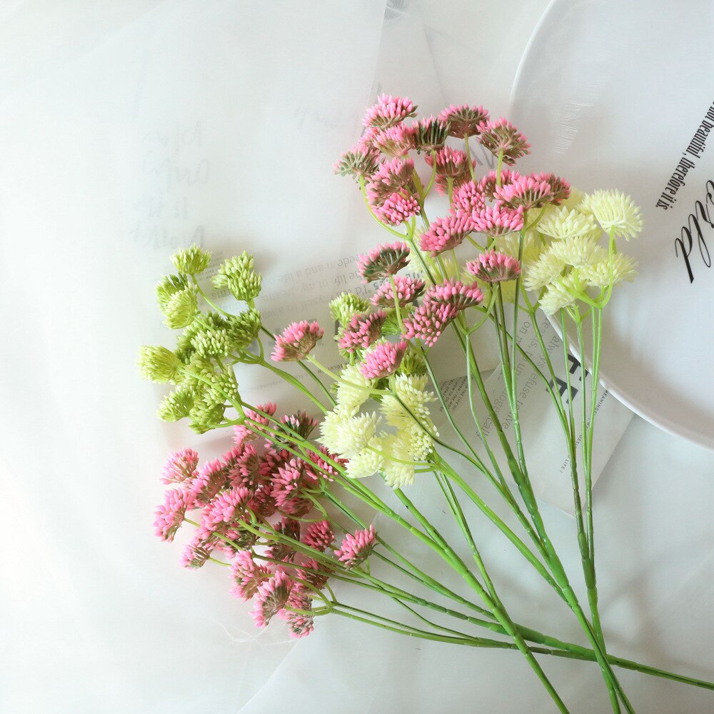 Artificial Dandelion Simulation Flower Home Wedding Bouquets Road Lead Flower Wall Mori Female Simulation Dandelion