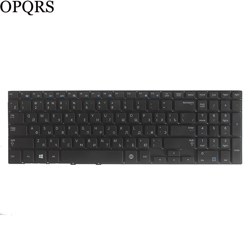 Rosyjska klawiatura dla Samsung NP 370R5E 450R5V 370R5V 470R5E 510R5E S02 510R5E-S01 450R5E 450R5V RU klawiatura czarny