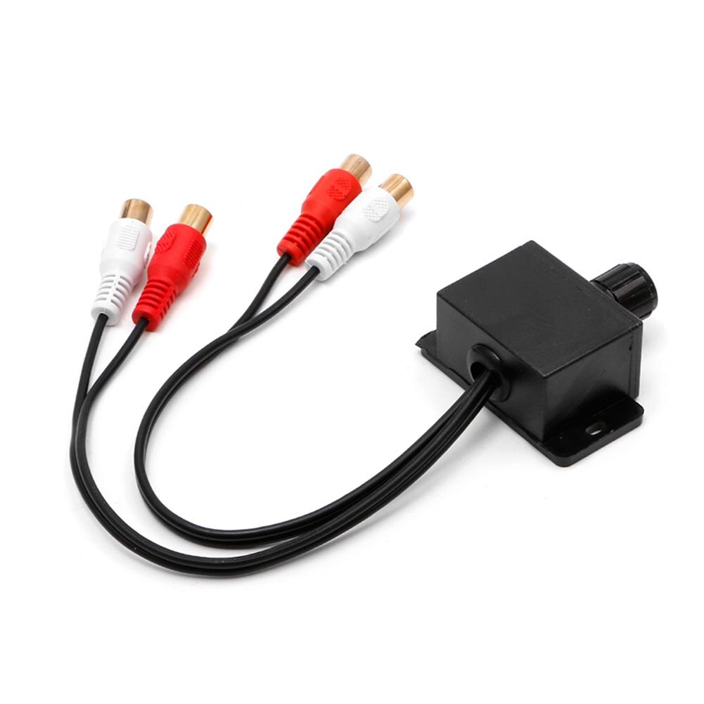 Auto Digitale Niveau Stereo Knop Interieur Adapter Universele Volumeregeling Audio Versterker Bass Boost Accessoires Mini Remote