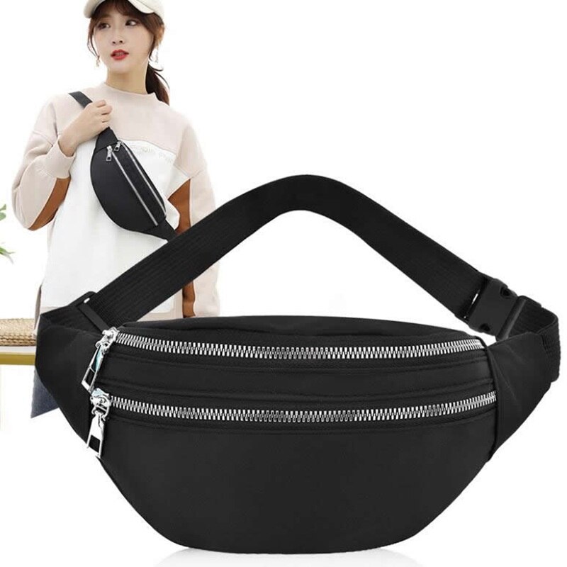 TGGXGG Waist Bag For Women Travel Female Fanny Pack Waterproof Chest Bag Unisex Belt Bag Phone Pouch