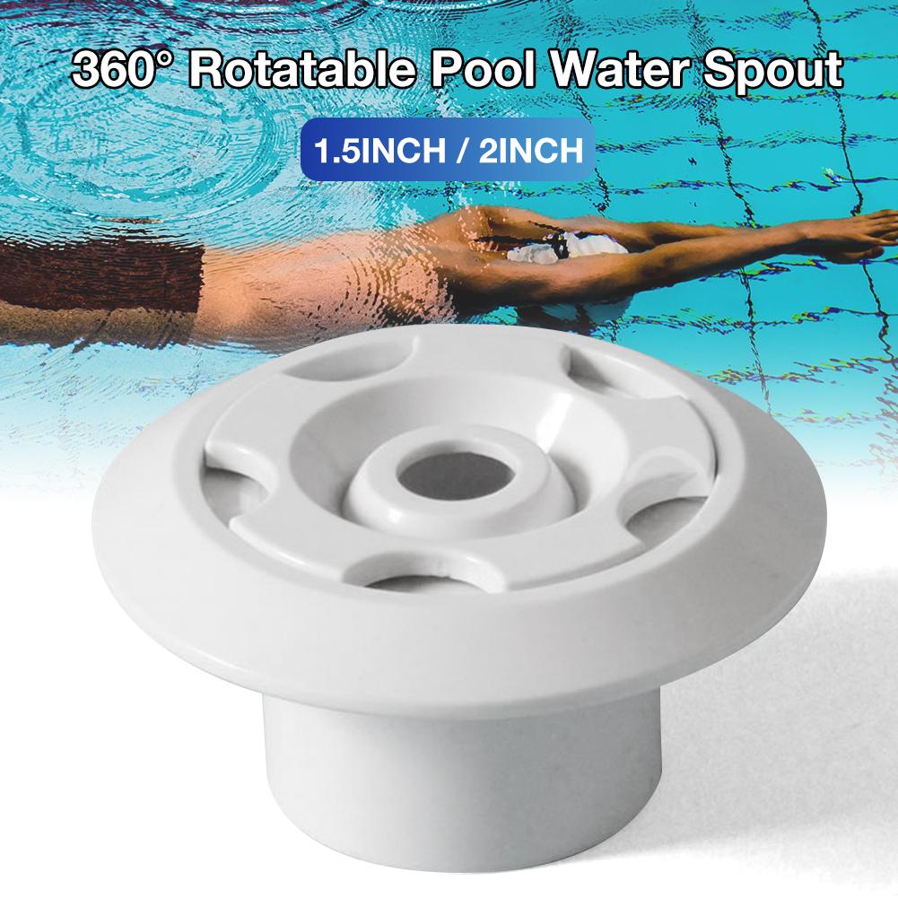 Pool Water Spout 360 Rotatable Stable Water Nozzle Inlet for Swimming Pool Spa Spring