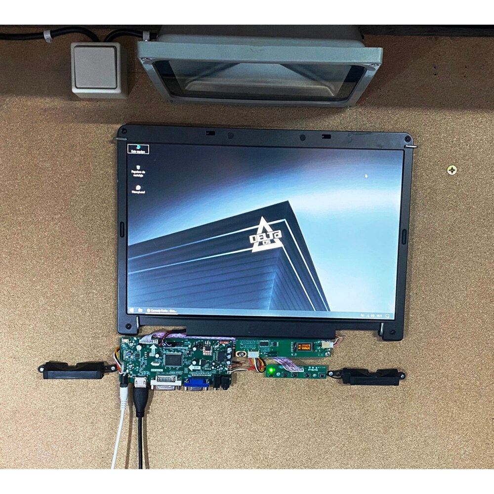 kit for LP150X08 TL A3 30pin 1024x768 Controller Board moitor HDMI+DVI+VGA M.NT68676 Display panel LCD Audio