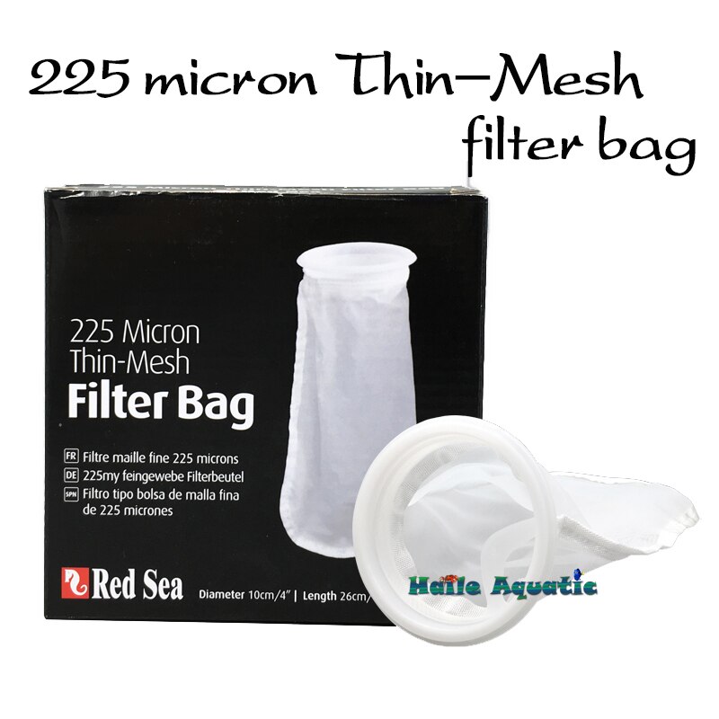 RED SEA REEFER NANO MICRON FILTER SOCK BAG FINE POLISH FELT THIN MESH AQUARIUM: 225 Mircon Felt