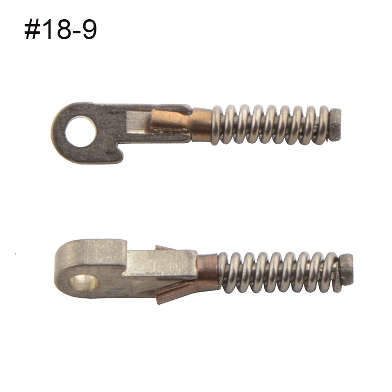 Vis de charnière à ressort pour lunettes, 100 pièces, flexible, branche, accessoire de réparation: Model 18-9