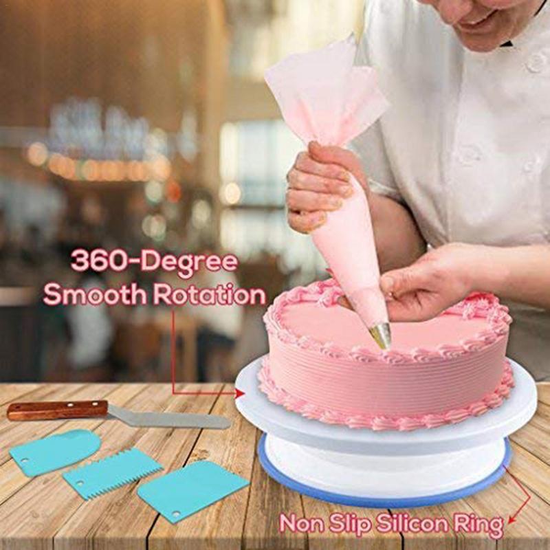 Juego de tocadiscos para decoración de tartas, herramientas de decoración para Fondant, mesa de flores, equipo de puntas de glaseado, 73 unids/set por Set,