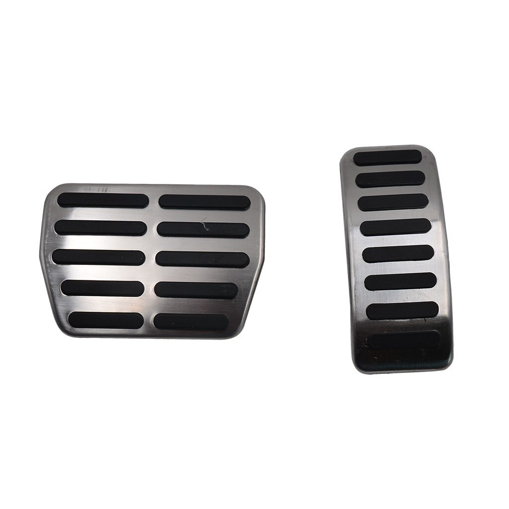 Car Accessories For Cadillac SRX AT Automatic Accelerator Gas Brake Stainless Steel Foot Rest Pedals Pad Plate Stickers #YL1