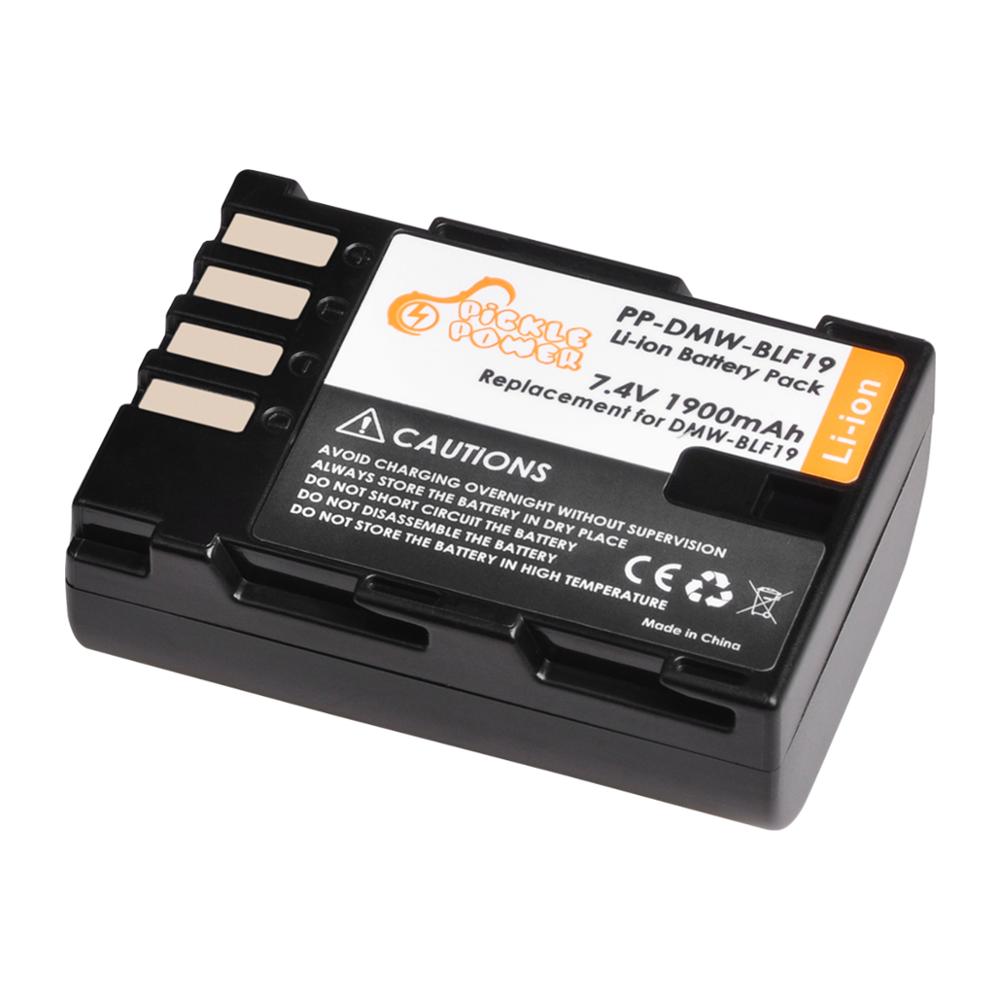 Blumax Akku Für Panasonic Lumix GH5, GH4, GH3 – 2 Stück, 7,4V, 2040mAh, Kompatibel Mit DMW-BLF19