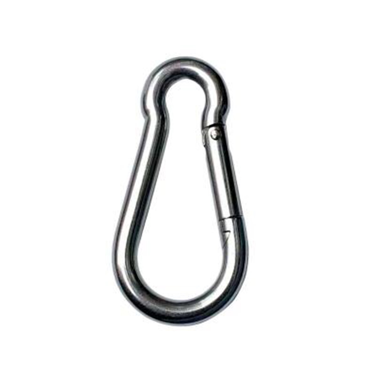Carabiner Clip Mountain Climbing Button Auto-Locking Heavy-Duty Fast Release Key Ring Locker