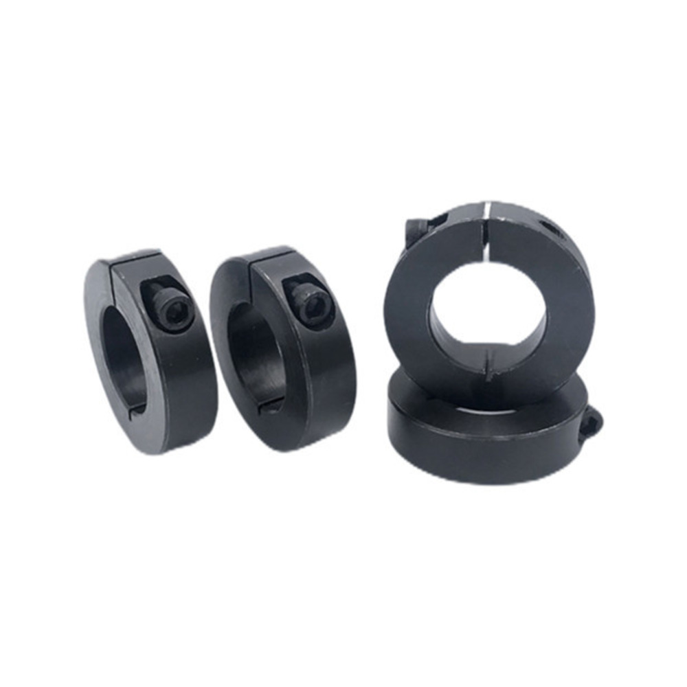1 Uds. Anillo de retención de manga de fijación de apertura de acero al carbono 45 eje óptico diámetro interior 3 4 5 6 8 10 12 16 20 25 30 35 40 - 70mm