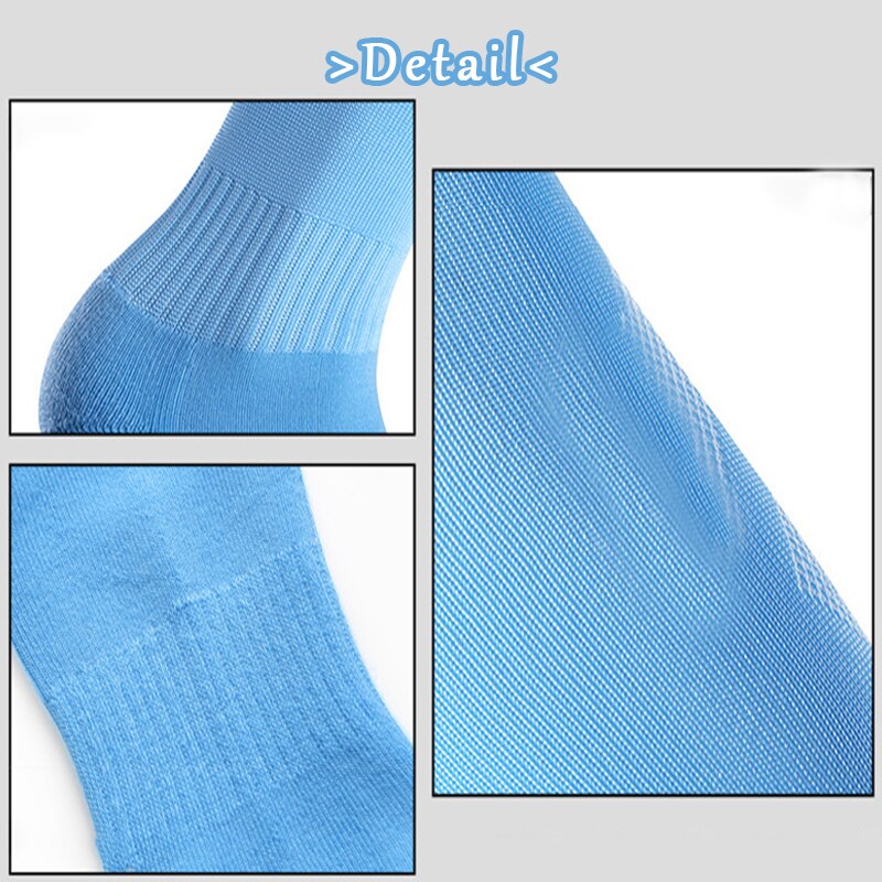 1 paire unisexe rayé hommes femmes haute chaussettes longues sport Baseball Football genou chaussettes