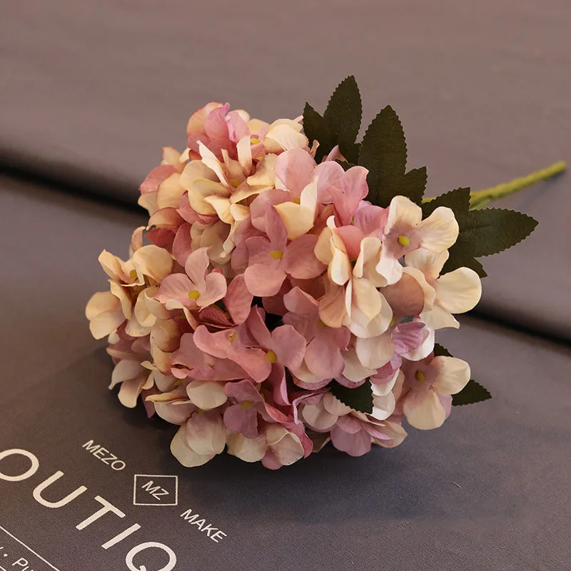 Fleurs artificielles violettes pivoines, 1 Bouquet, fausses roses d'automne en soie pour bricolage, décoration de salon, jardin de maison, mariage: 16