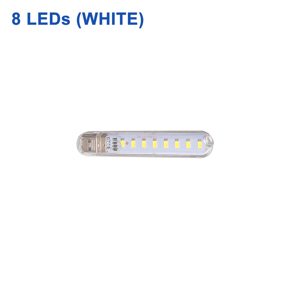 Mini luz LED nocturna portátil de 5V CC, 10LED, 24LED, lámpara de mesa de lectura USB, poste de extensión flexible, adaptador de enchufe estadounidense, luces de libro: Verde