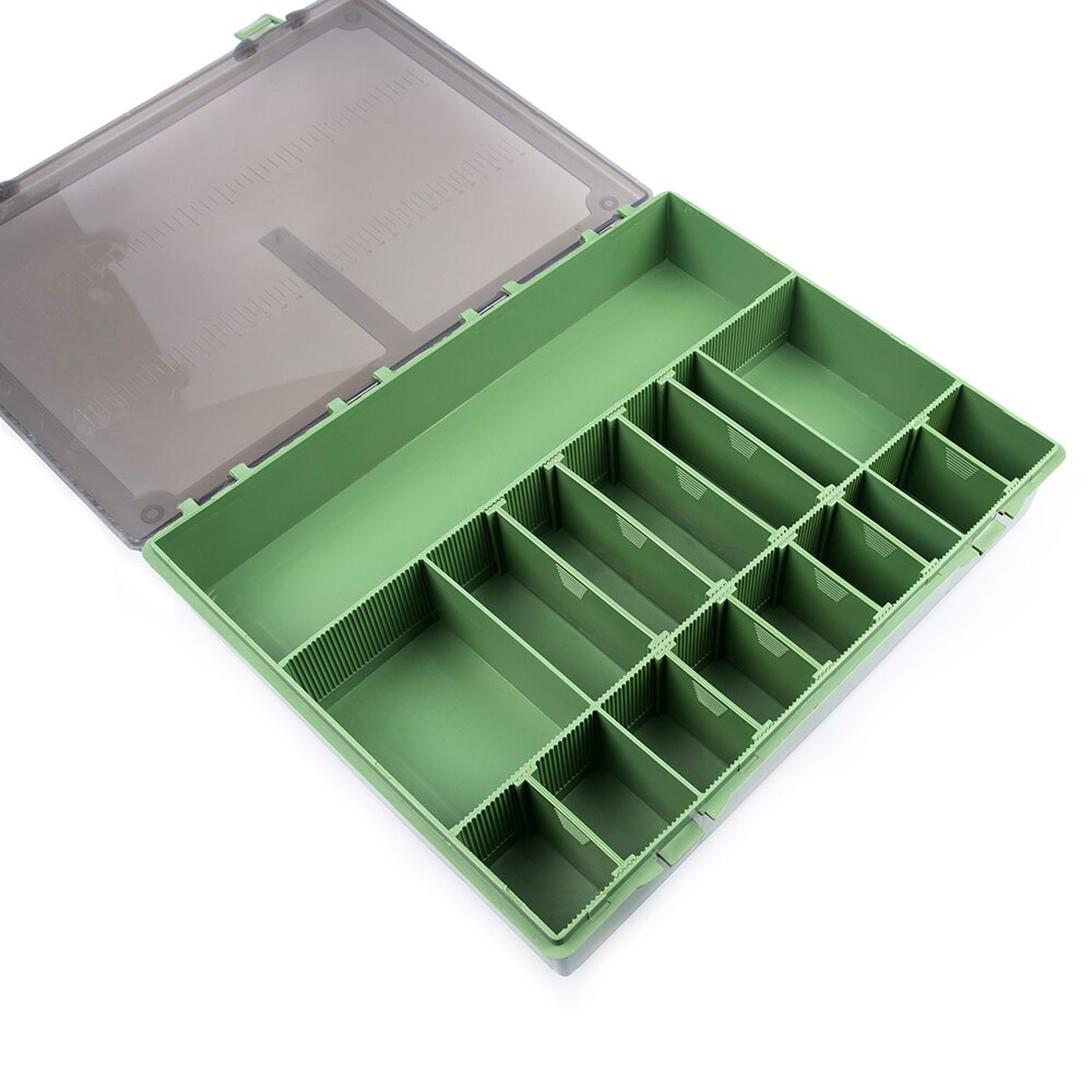 8 Compartments Fishing Tackles Box Tackle Storage Box for Fishing Accessories Carp Fishing Pesca