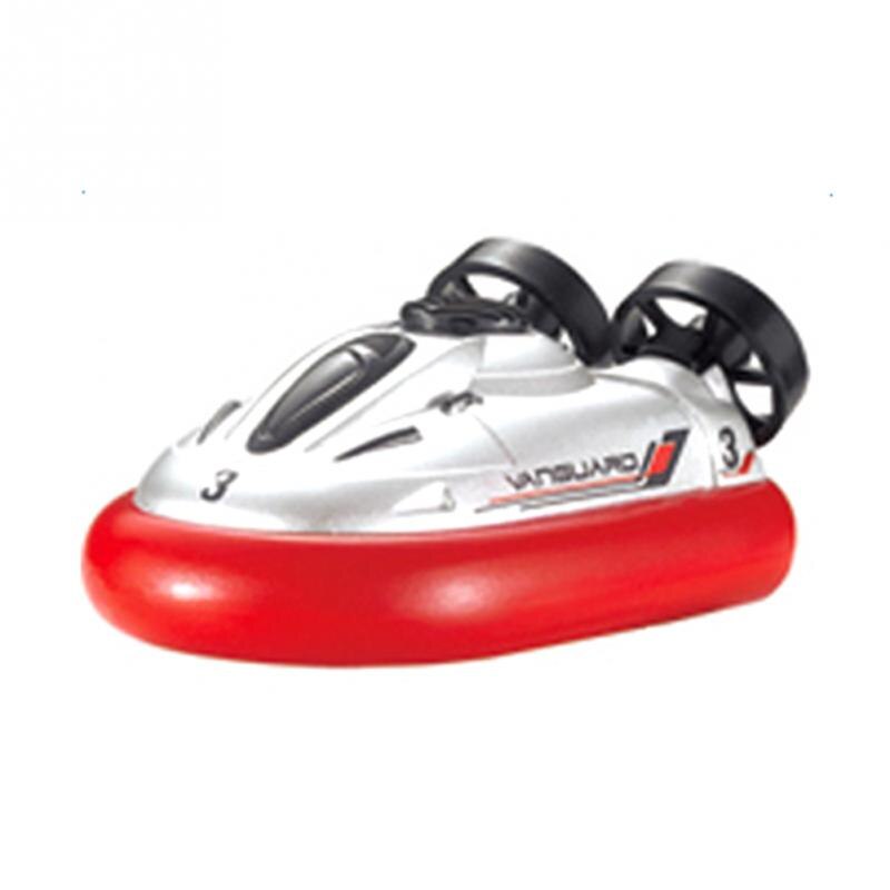 777-220 Mini rc boat Hovercraft 4 Color Mini Micro I/R RC Remote Control Sport Hover Boat Toy FSWB: red