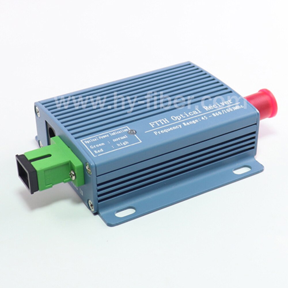 FTTH receptor óptico triplexor minimodo CATV óptico Node un puerto RF HY-21-R33A
