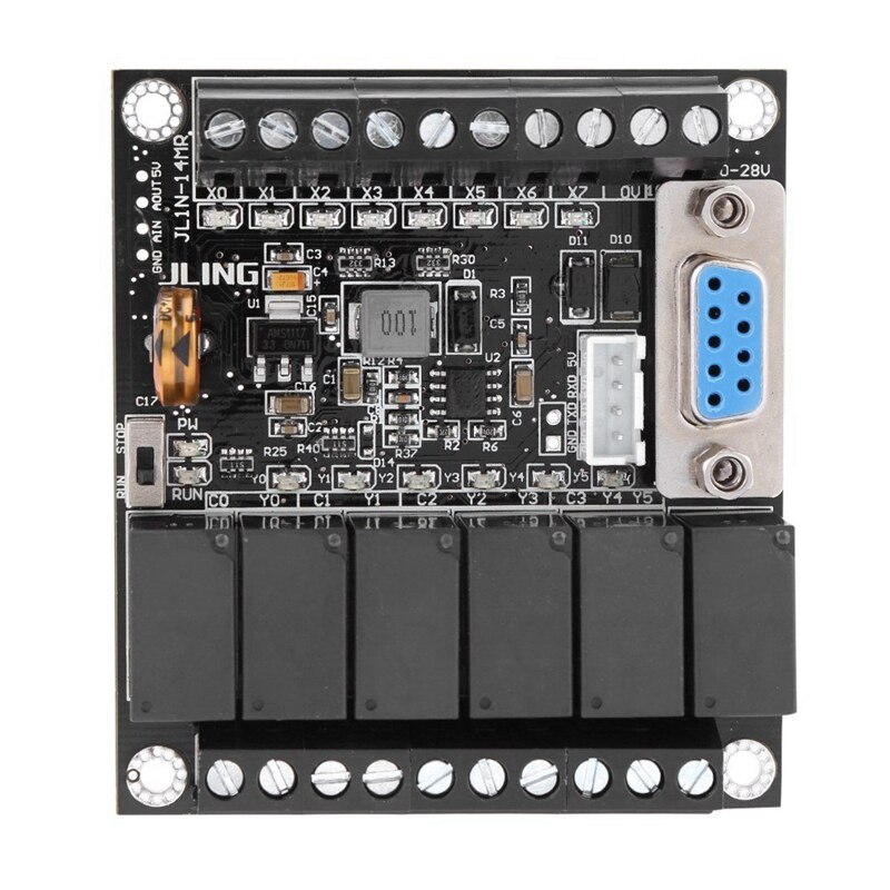 SHGO -PLC FX1N-14MR Delayed Module with Program Cable and Shell