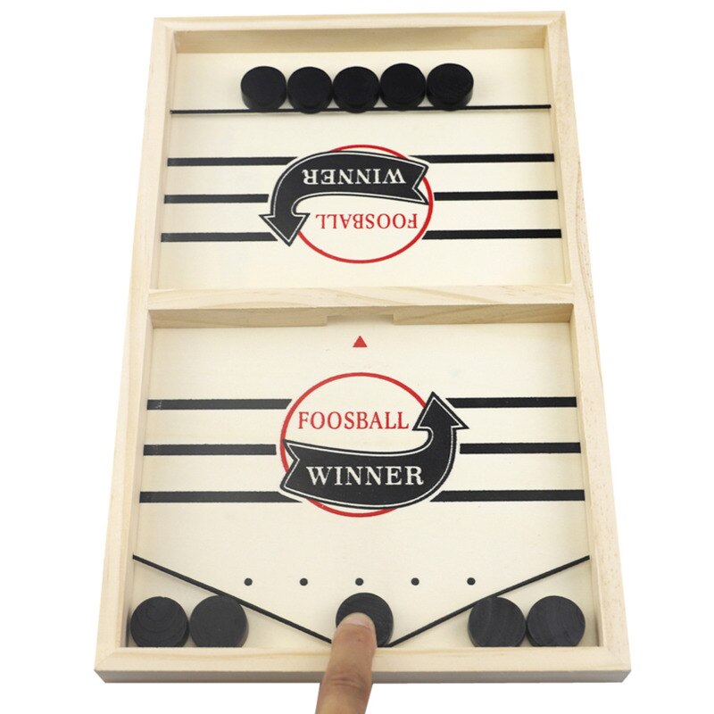 Fast Hockey Sling Puck Game Paced Sling Puck Winner Fun Toys Board-Game Party Games Toys For Adult Child Kids Family Toy