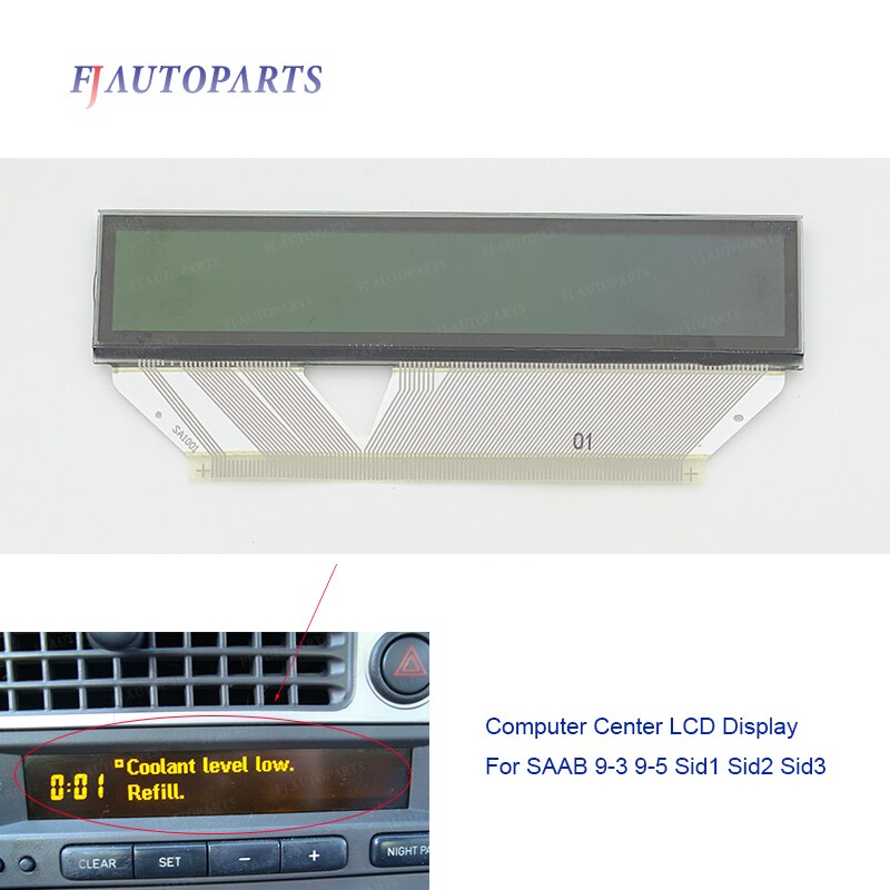Lcd -skärm för saab 9-3 9-5 sid 1 sid 2 sid 3 datorcenter lcd pixel reparation: Lcd skärm