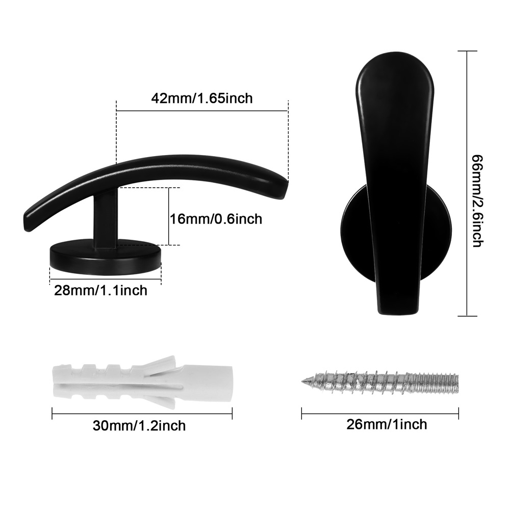 2 Pcs Wall Mounted Metal Curtain Holder Hooks Holdback Decorative Drapery Curtain Hanger Polyester Modern Accessoires Home Decor