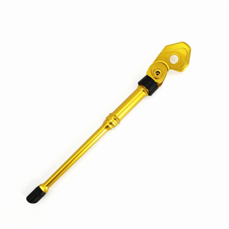 Brompton Kickstand Aluminum Alloy CNC Folding Bike Leg Support Stand Bicycle Leg Brace: Gold 1Pcs