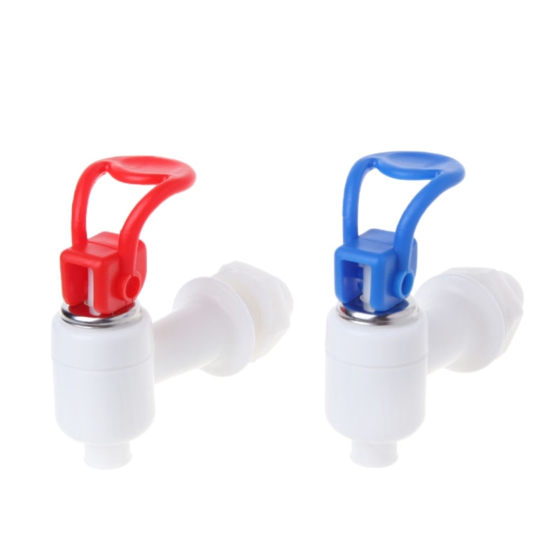 2 Pcs Universal Size Push Plastic Type Faucet Tap Water Dispenser Replacement