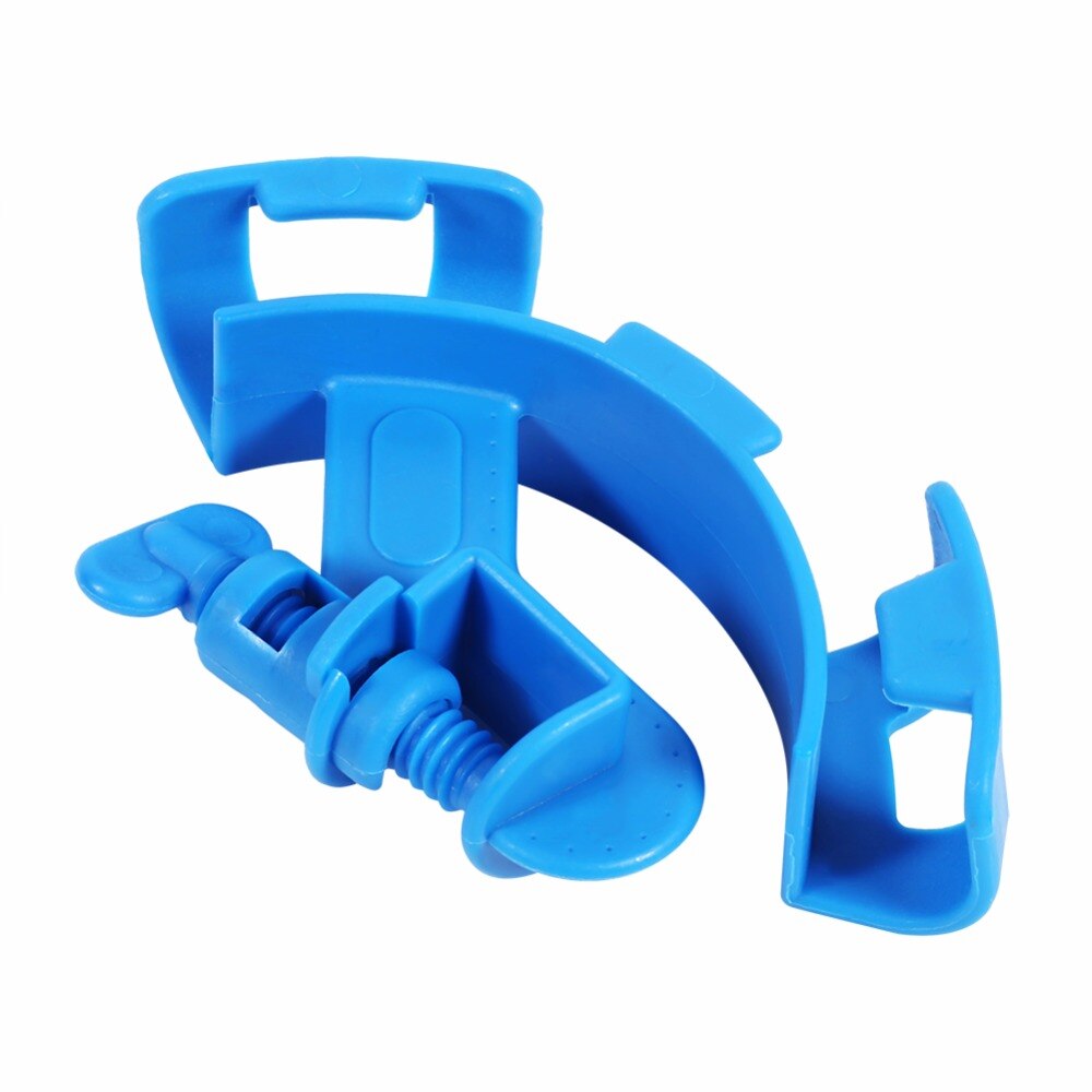 5Pcs Blue Fish Aquarium Filtration Water Pipe Fish Tank Filter Hose Holder For Mount Tube Tank Accessories