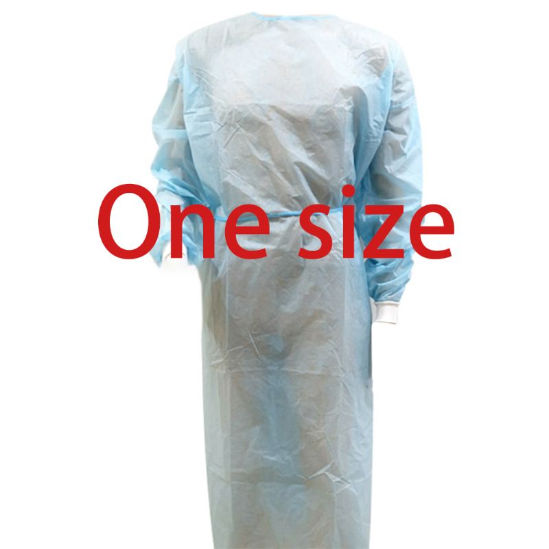 Disposable Protection Gown Protection Clothes Dust Spray Suit Non-woven Dust-proof Anti Splash Clothing