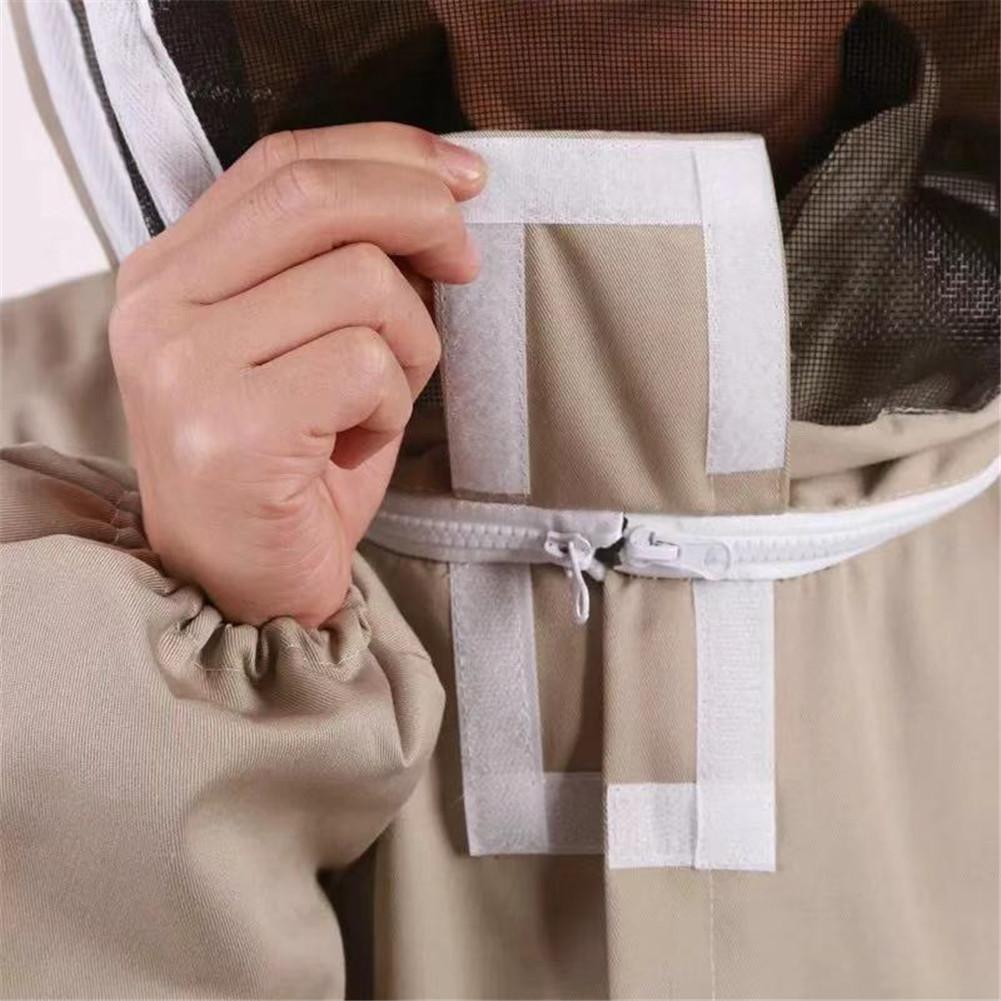 Professionele Bijenteelt Kleding Tuin Bijenteelt Beschermende Full Body Jacket Kiel Pak Met Cap Bijenteelt Accessoires 40P