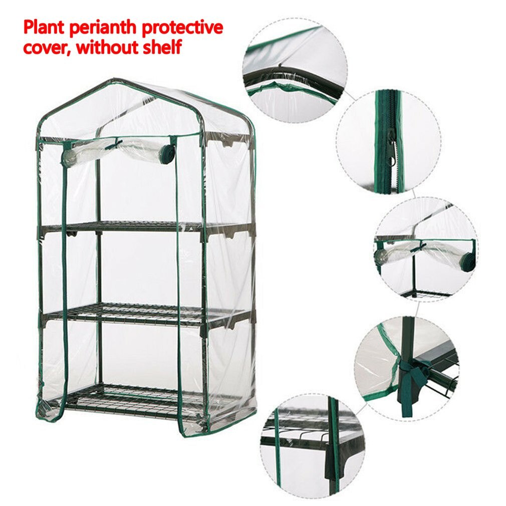 Corrosiebestendig Plant Bloemen Cover Pvc Kas Cover Waterdicht Anti-Uv Tuinieren Beschermen Planten