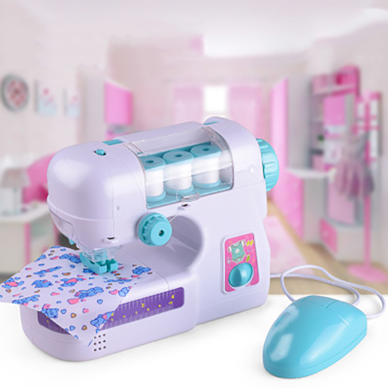 freundlicher NäHenne Maschine Spielen Haus Spielzeug Kleine Kleidung Elektrische freundlicher NäHenne Maschine Hause Spielzeug einstellen Weihnachten
