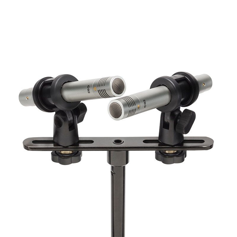 C02 condensator klein membraan ophangmicrofoon potloodtype microfoon met schokbestendige clip piano-opname c02 audio-instrument