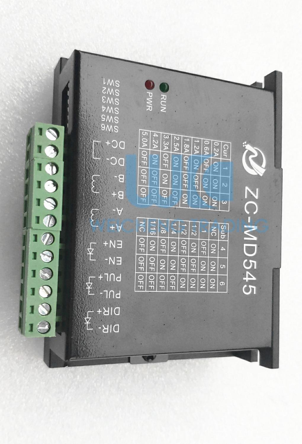 TB6600 4A 5A stepper driver CNC controller nema17 nema23 TB6600 Single axis Two Phase Hybrid stepper motor for cnc parts