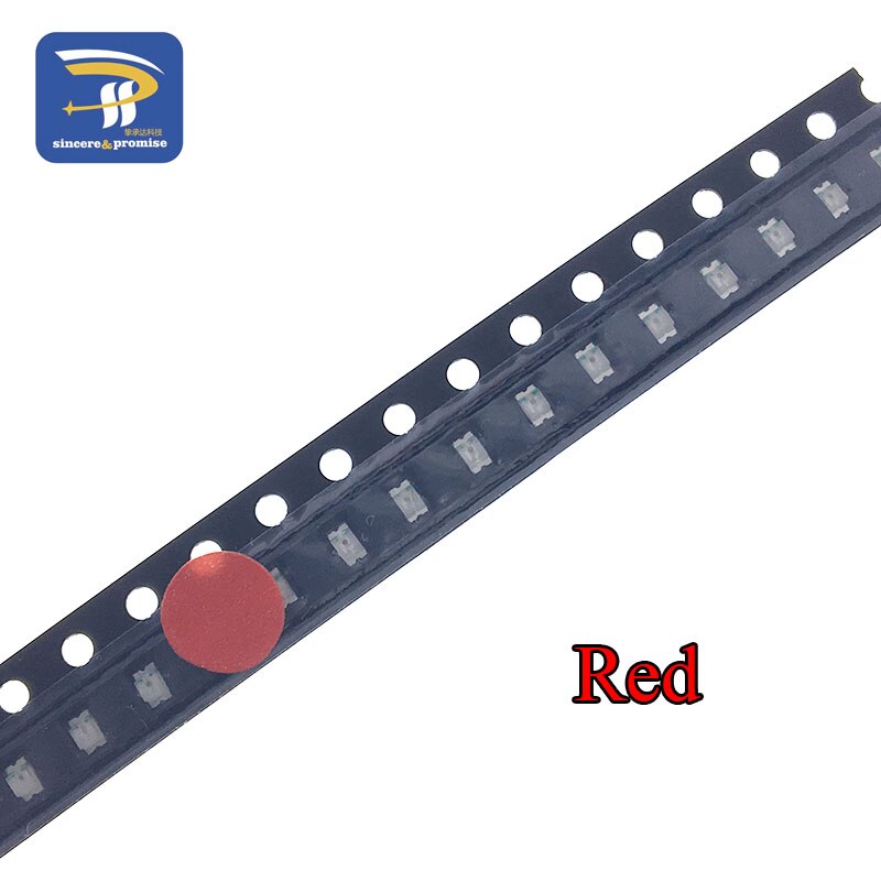 100 STÜCKE/LOT 1206 SMD Weiß Rot Blau Grün Gelb 20 stücke jeder Super Helle 1206 SMD LED Dioden paket Kit