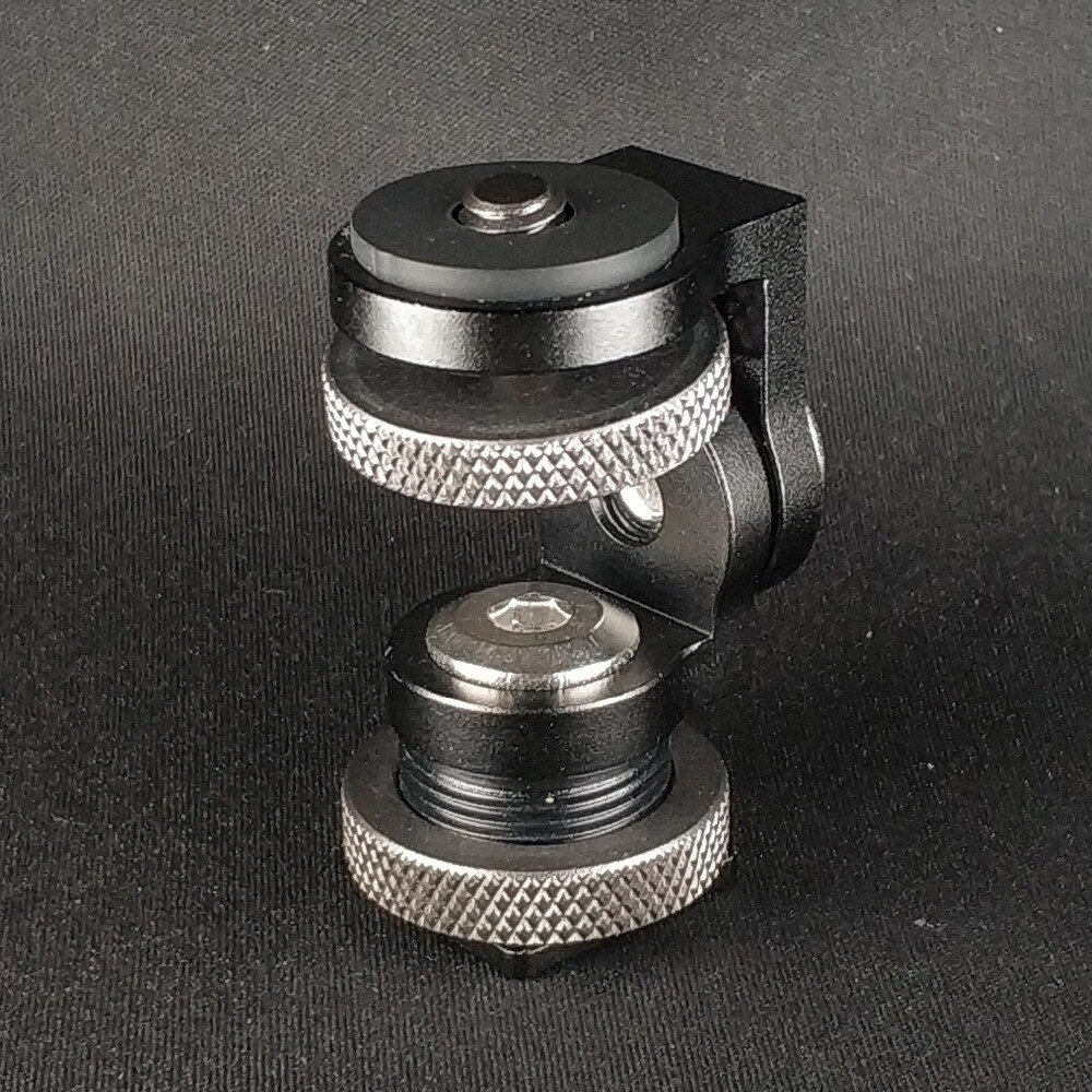 Portable 360 Panoramic Shoe ball head Monitor Base Mount Bracket Holder Universal for DSLR Cameras LED Video Lights